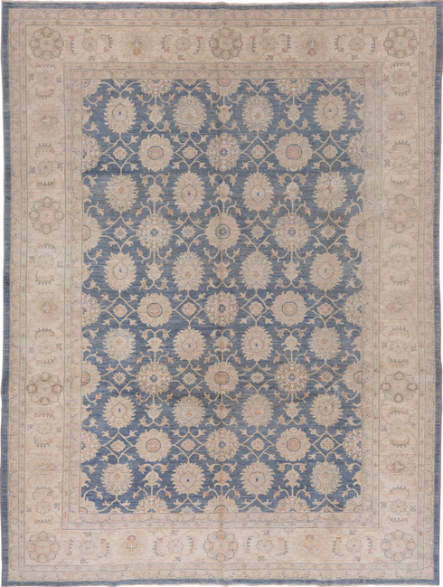 Vintage Afghan Area Rug (9' x 12')